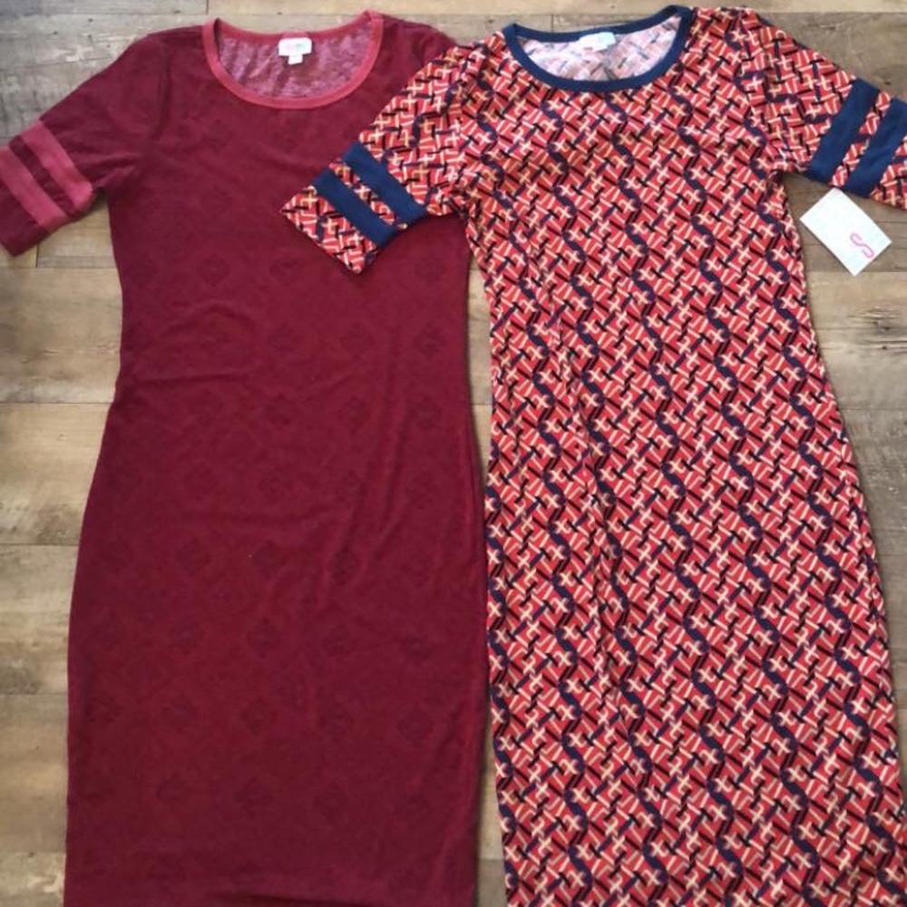 2 Small Lularoe Julias One- NWT